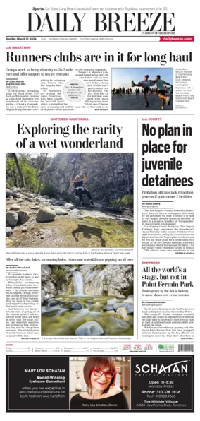 Cover of Daily Breeze (Torrance)