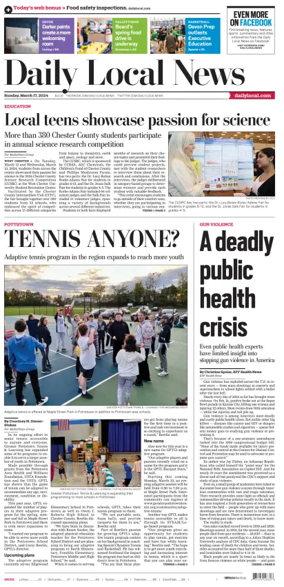 Cover of Daily Local News (West Chester, PA)