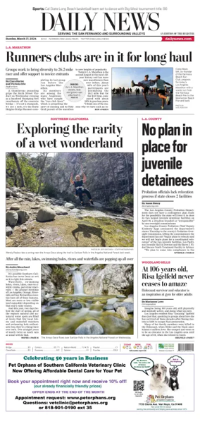 Cover of Daily News (Los Angeles)