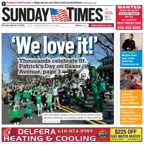Cover of Daily Times (Primos, PA)