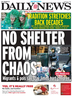 Cover of New York Daily News