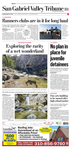Cover of San Gabriel Valley Tribune