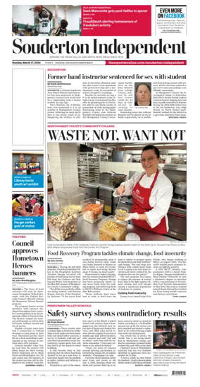 Cover of Souderton Independent