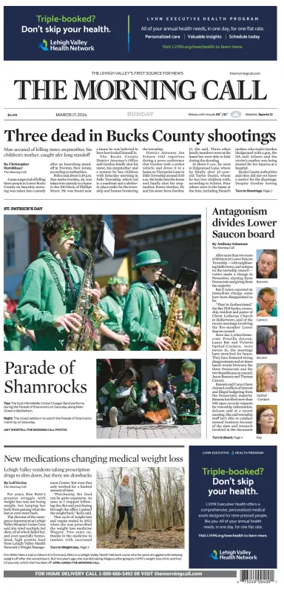 Cover of The Morning Call (Sunday)