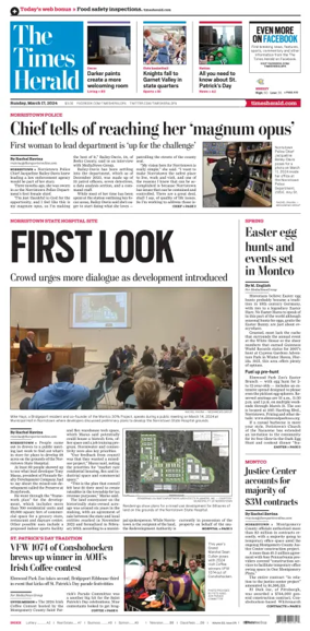 Cover of The Times Herald (Norristown, PA)