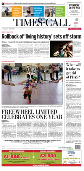 Cover of Times-Call (Longmont)