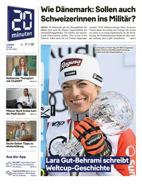Cover of 20 Minuten - Luzern
