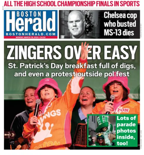 Cover of Boston Herald