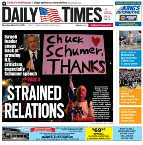 Cover of Daily Times (Primos, PA)