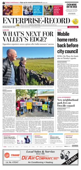 Cover of Enterprise-Record (Chico)