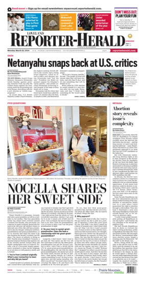 Cover of Loveland Reporter-Herald