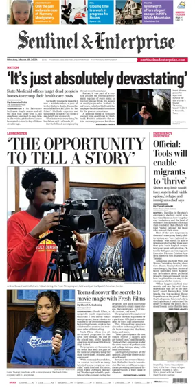 Cover of Sentinel & Enterprise