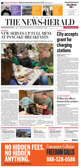 Cover of The News Herald (Willoughby, OH)