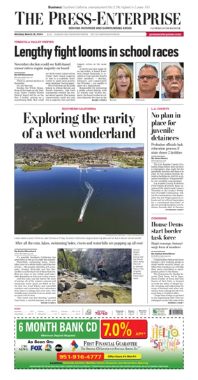 Cover of The Riverside Press-Enterprise