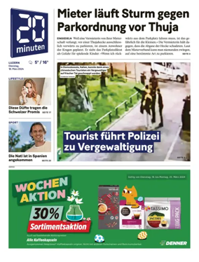 Cover of 20 Minuten - Luzern