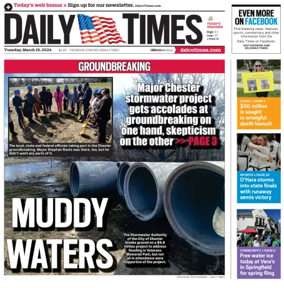 Cover of Daily Times (Primos, PA)