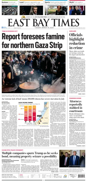 Cover of East Bay Times