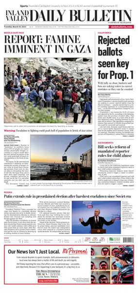 Cover of Inland Valley Daily Bulletin