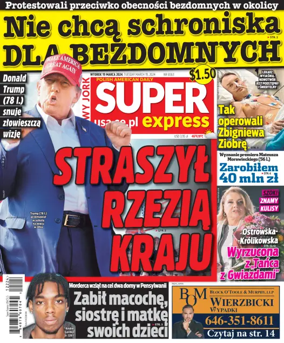 Cover of Super Express Nowy Jork