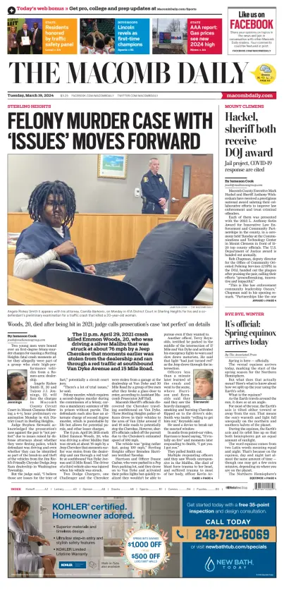 Cover of The Macomb Daily