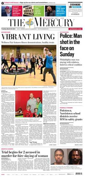 Cover of The Mercury (Pottstown, PA)