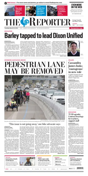 Cover of The Reporter (Vacaville)