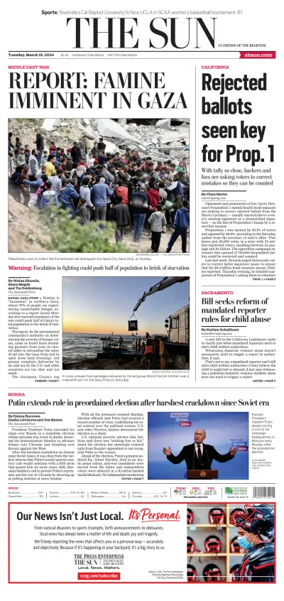 Cover of The Sun (San Bernardino)