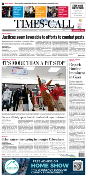 Cover of Times-Call (Longmont)