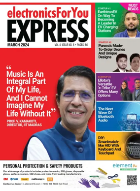 Cover of Electronics for you Express