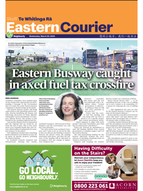 Cover of Eastern Courier