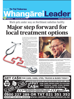 Cover of Whangarei Leader