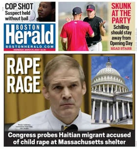 Cover of Boston Herald
