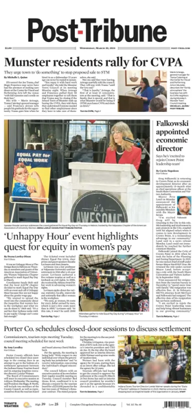 Cover of Post-Tribune