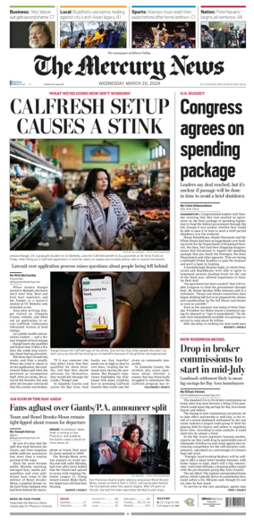 Cover of The Mercury News