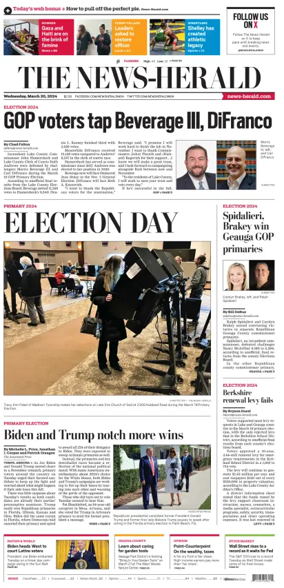 Cover of The News Herald (Willoughby, OH)