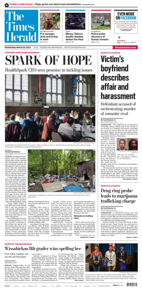 Cover of The Times Herald (Norristown, PA)