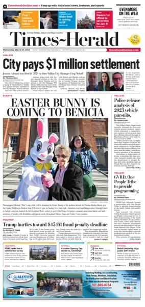 Cover of Times-Herald (Vallejo)