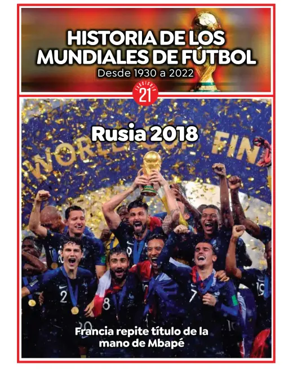 Cover of Historia de los Mundiales de Fútbol
