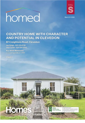 Cover of Homed Southern Homes