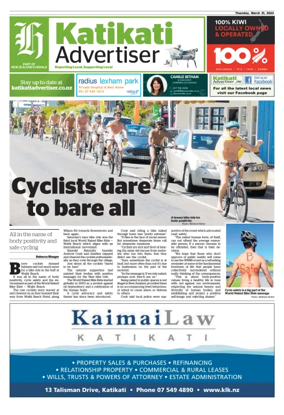 Cover of Katikati Advertiser
