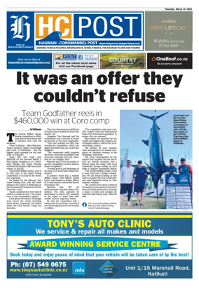 Cover of Waihi Leader