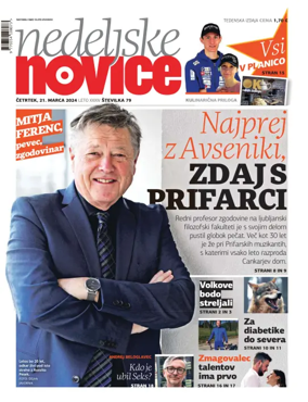 Cover of Nedeljske Novice
