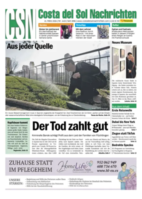 Cover of Costa del Sol Nachrichten