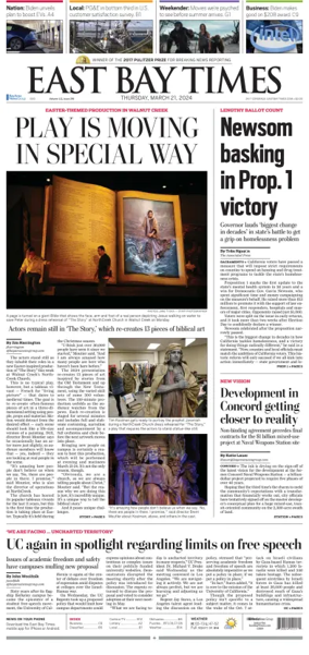 Cover of East Bay Times