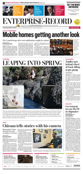 Cover of Enterprise-Record (Chico)