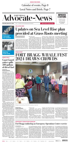 Cover of Fort Bragg Advocate-News