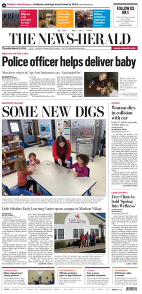 Cover of The News Herald (Willoughby, OH)