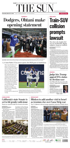 Cover of The Sun (San Bernardino)