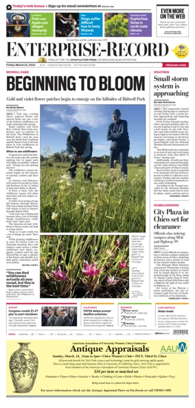 Cover of Enterprise-Record (Chico)