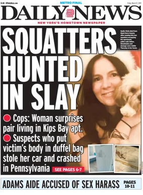 Cover of New York Daily News